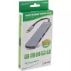 Multi-hub InLine USB 3.2 Gen.1, 2x USB-A, HDMI 4K/30Hz, lettore schede, alluminio, grigio