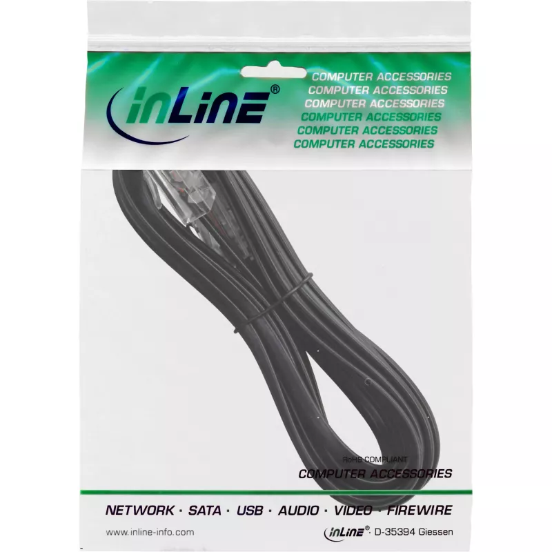 Cavo ISDN InLine RJ45 connettore maschio / maschio 8P4C 3 m