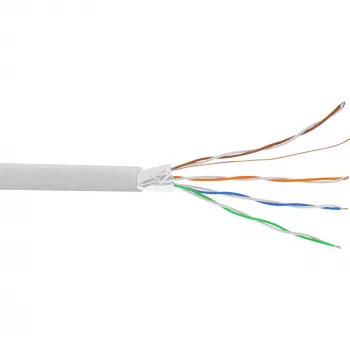 InLine cavo telefonico 8 fili massiccio per installazione 4x2x06mm schermato 25 m