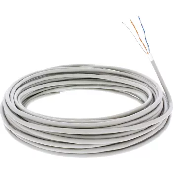 InLine cavo telefonico per installazione 4 fili massiccio 2x2x0,6mm schermato 100 m