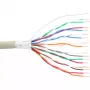 InLine cavo telefonico 16 fili massiccio per installazione 8x2x06mm schermato 25 m