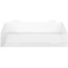 InLine 23182B Mensola Slatwall grande, in acciaio, 318 x 250 x 68 mm, fino a 3 kg, bianca