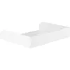 InLine 23182B Mensola Slatwall grande, in acciaio, 318 x 250 x 68 mm, fino a 3 kg, bianca