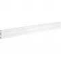 InLine pannello Slatwall in alluminio per montaggio a parete, bianco, 1,2 m