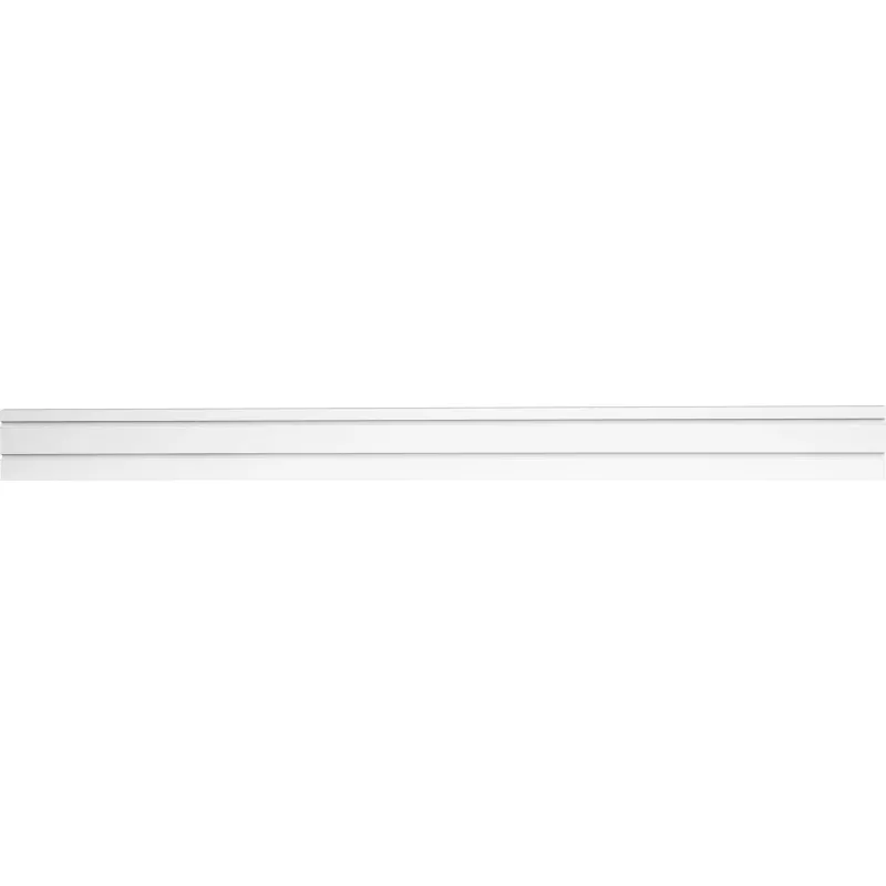 InLine pannello Slatwall in alluminio per montaggio a parete, bianco, 1,2 m