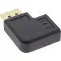 InLine adattatore DisplayPort, connettore maschio / connettore femmina ad angolo retto