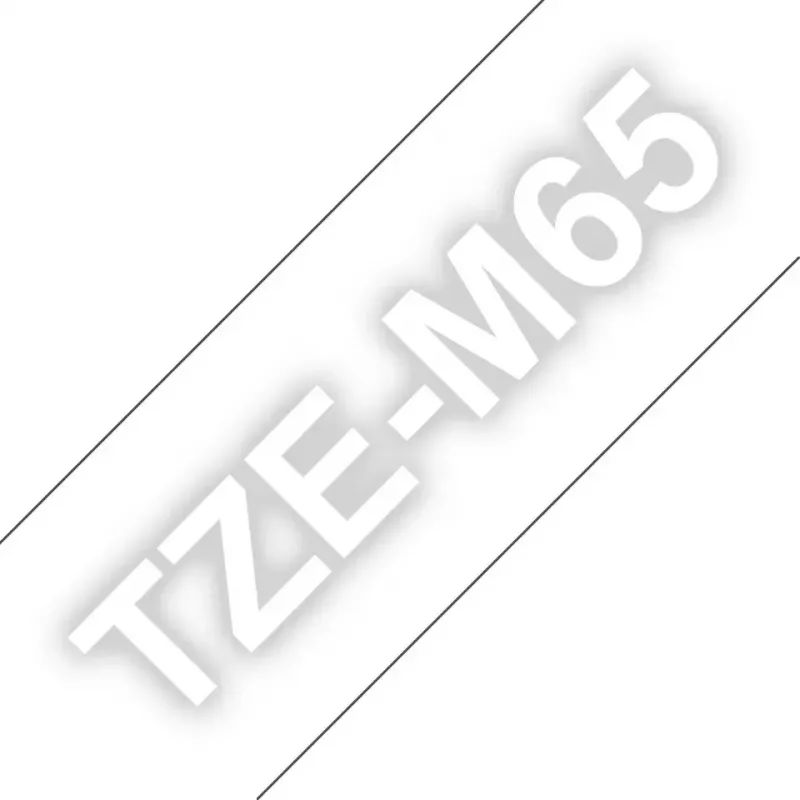 Nastro per etichettatura Brother TZE-M65 trasparente