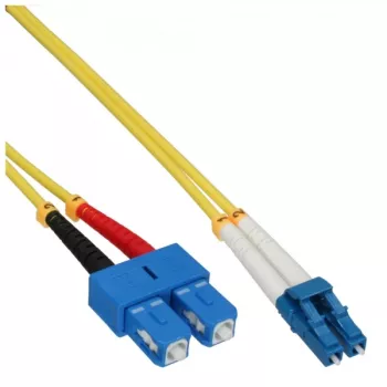 Cavo duplex in fibra ottica LC/SC 9/125µm OS2 3m InLine 88656N