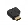 Adattatore HDMI InLine maschio femmina angolato lateralmente a destra placcato oro 17600T