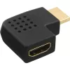 Adattatore HDMI InLine maschio femmina angolato lateralmente a sinistra placcato oro 17600S