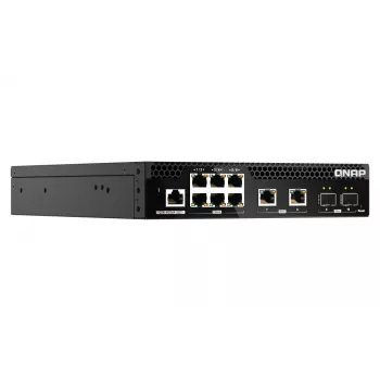 Switch di rete QNAP QSW-M2106R-2S2T managed L2 10G Ethernet (100/1000/10000) 1U nero