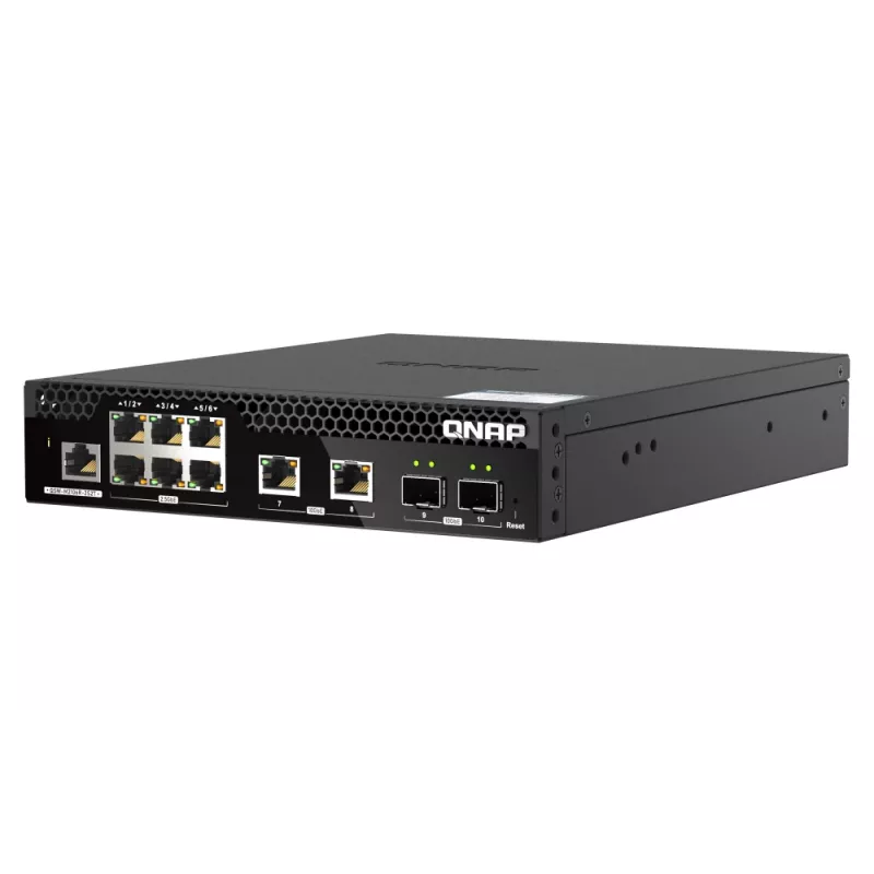 Switch di rete QNAP QSW-M2106R-2S2T managed L2 10G Ethernet (100/1000/10000) 1U nero