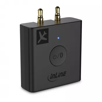Trasmettitore audio Bluetooth Airplane InLine, BT 5.0, aptX HD/LL
