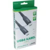 Cavo USB4 InLine 35906A 0,5 m USB-C maschio/maschio 8K60Hz nero
