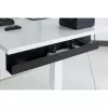 Sistema di gestione cavi sottoscrivania InLine 23190W — acciaio, bianco, 114×600×76 mm