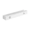 Sistema di gestione cavi sottoscrivania InLine 23190W — acciaio, bianco, 114×600×76 mm