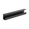 Sistema di gestione cavi sottoscrivania InLine 23190B, acciaio, nero, 114×600×76 mm