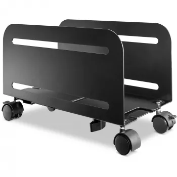 Carrello PC InLine, carrello per case del computer, max. 10 kg, nero