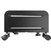 Carrello PC InLine, carrello per case del computer, max. 10 kg, nero