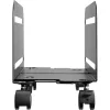 Carrello PC InLine, carrello per case del computer, max. 10 kg, nero
