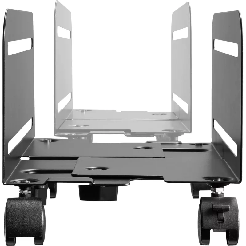 Carrello PC InLine, carrello per case del computer, max. 10 kg, nero
