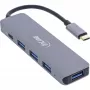 Hub USB InLine USB 3.2 USB-C Multi Hub 4x USB-A 5Gb/s + USB-C (dati/PD 87W)