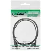 InLine cavo USB Type-A maschio / Mini-USB maschio 5 pin angolare 90° nero 2 m