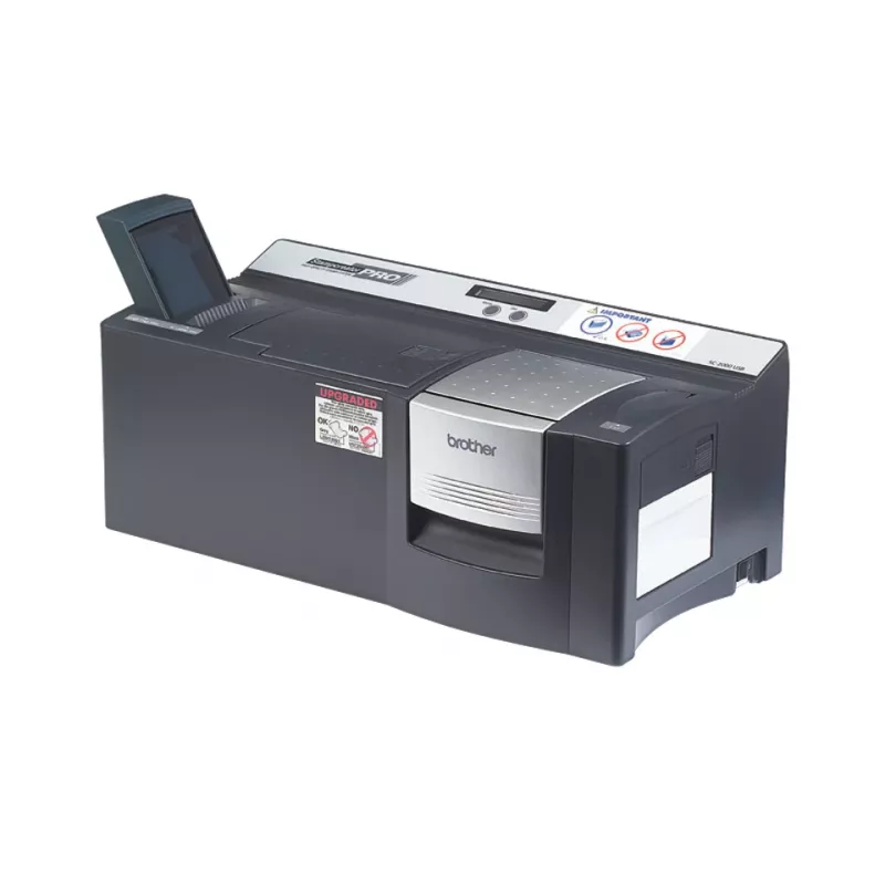 Etichettatrice Brother SC-2000USB 600 x 600 DPI con filo, nera
