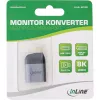 Adattatore display USB InLine 64106D connettore maschio USB-C su connettore femmina DisplayPort 8K60Hz