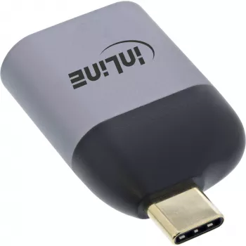 InLine convertitore display USB, connettore maschio USB-C su connettore femmina HDMI, 4K60Hz