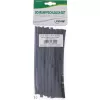 Guaina termorestringente InLine lunghezza 200 mm, da 6 mm a 3 mm di diametro, 20 pezzi, nero