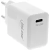 Caricabatterie USB PD InLine singolo USB-C, Power Delivery, 20W, bianco