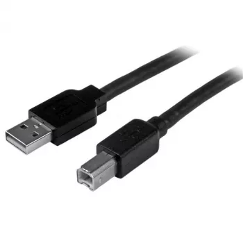 StarTech.com cavo USB 2.0 attivo A-B 15m, cavo lungo per stampante USB, 1x USB-A (M), 1x USB-B (M) – nero
