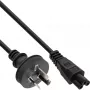Cavo di alimentazione InLine Australia, per notebook, nero, 2 m