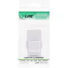 Modulo snap-in USB 3.1 InLine, connettore femmina/femmina USB-C, case bianco