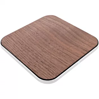 InLine Qi woodcharge, caricabatterie rapido wireless, 5/7,5/10W/15W, USB-C, senza logo