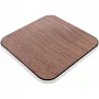 InLine Qi woodcharge, caricabatterie rapido wireless, 5/7,5/10W/15W, USB-C, senza logo