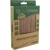 InLine Qi woodcharge, caricabatterie rapido wireless, 5/7,5/10W/15W, USB-C, senza logo