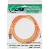 Cavo patch InLine S/FTP PiMF Cat.6A senza alogeni 500 MHz arancione 1,5 m