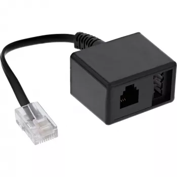 Cavo adattatore TAE InLine connettore maschio RJ45 a connettore femmina TAE-N e RJ11 69943