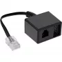 Cavo adattatore TAE InLine connettore maschio RJ45 a connettore femmina TAE-N e RJ11 69943