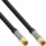 Cavo SAT InLine Premium 4 schermature 2x connettore F >110 dB nero 3 m