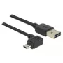 Cavo USB DeLOCK 83846 USB 2.0 1 m USB A Micro-USB B nero