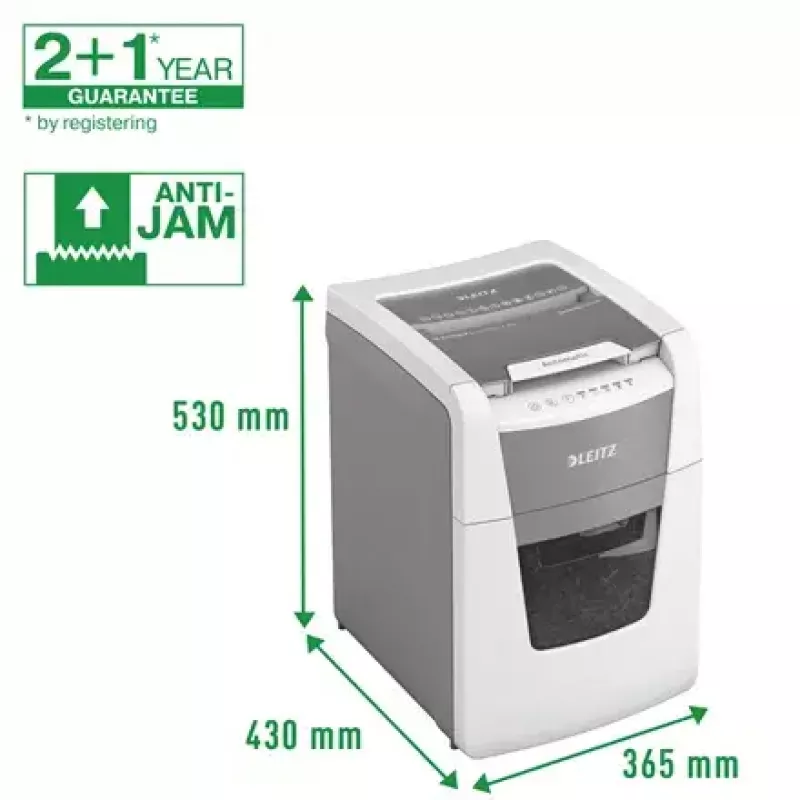 Distruggidocumenti automatico Leitz IQ Autofeed Small Office 100 P5