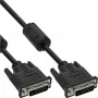Cavo DVI-D InLine 24+1 maschio/maschio Dual Link con 2 nuclei in ferrite 10 m