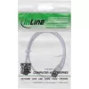 Cavo patch InLine sottile, U/FTP, Cat.8.1, TPE senza alogeni, bianco 1,5 m