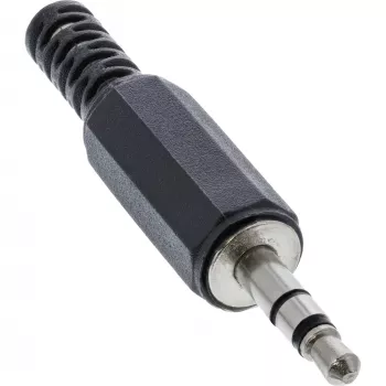 Connettore maschio stereo audio 3,5 mm InLine 99100 versione da saldare