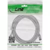 Cavo patch InLine sottile, U/FTP, Cat.8.1, TPE senza alogeni, grigio 3 m