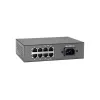 LevelOne switch Fast Ethernet PoE 8 porte, 802.3at/af PoE, 4 uscite PoE, 65W