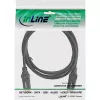 InLine cavo High Speed HDMI orientabile, con Eth., AM/AM, nero, contatti dorati, 3m